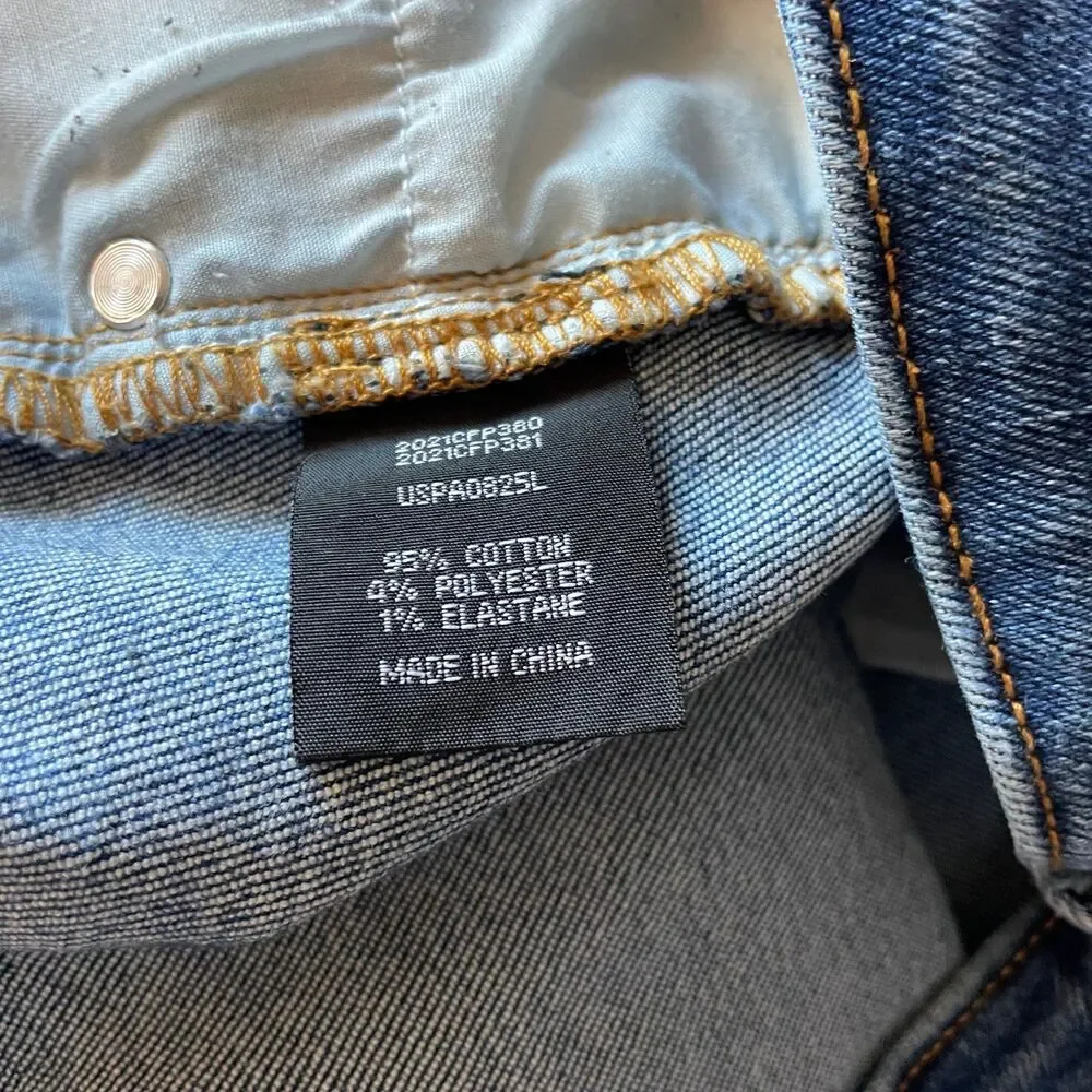 Universal Standard high waist straight jeans, size L - Picture 5 of 8